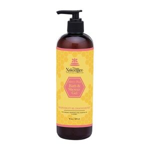 New The Naked Bee 16 oz Bath & Shower Gel Grapefruit Blossom Honey